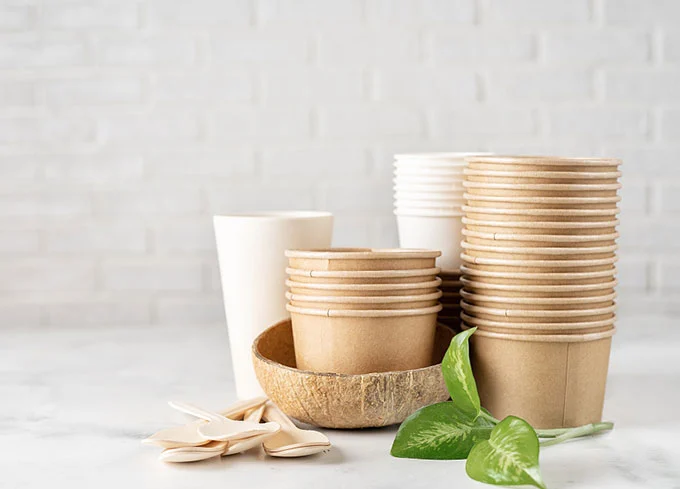 Luzhou 팩 Compostable 컵을 다른 재사용 가능한 컵에 비교